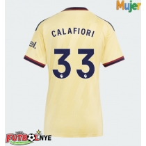 Camiseta Arsenal Riccardo Calafiori #33 Tercera Equipación para mujer 2026-27 manga corta